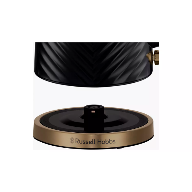 Groove 1.7 Litre Kettle Black