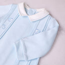 Lewis Toy Babygrow - Pale Blue