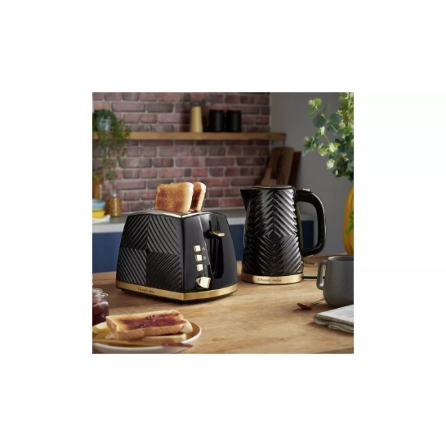 Groove 2 Slice Toaster - Black