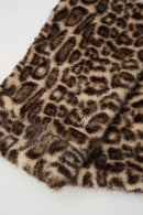Leopard Print Scarf - Beige/multi