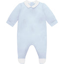 Lionel Teddy Bear Babygrow & Hat - Pale Blue