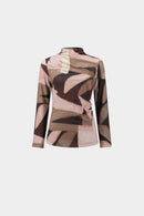 Geometric Print Sweater - Black/multi