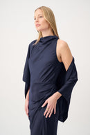 Dolman Sleeve Cover-Up - Midnight Blue