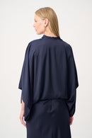Dolman Sleeve Cover-Up - Midnight Blue