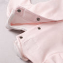 Loretta Floral Babygrow & Hat - Pale Pink