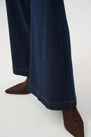 Featherweave Denim Jeans - Dark Denim Blue