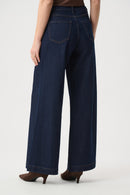 Featherweave Denim Jeans - Dark Denim Blue