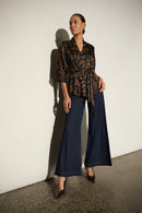 Featherweave Denim Jeans - Dark Denim Blue