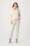 Detachable Fur Jacket - Birch