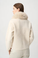 Detachable Fur Jacket - Birch