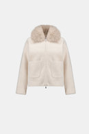 Detachable Fur Jacket - Birch