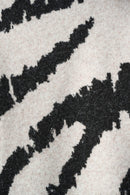 Animal Print Pullover - Oatmeal Melange