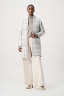 Sequin Sweater Cover-Up - Winter White/multi
