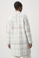 Sequin Sweater Cover-Up - Winter White/multi