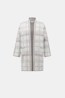 Sequin Sweater Cover-Up - Winter White/multi