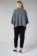 Funnel Neck Jumper - Dark Grey