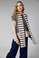 Striped Scarf - Mocha