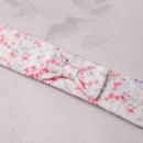 Lacey Floral Babygrow & Hairband - Pale Pink
