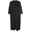 Tahlia Leather Pocket Dress - Black