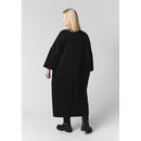 Tahlia Leather Pocket Dress - Black