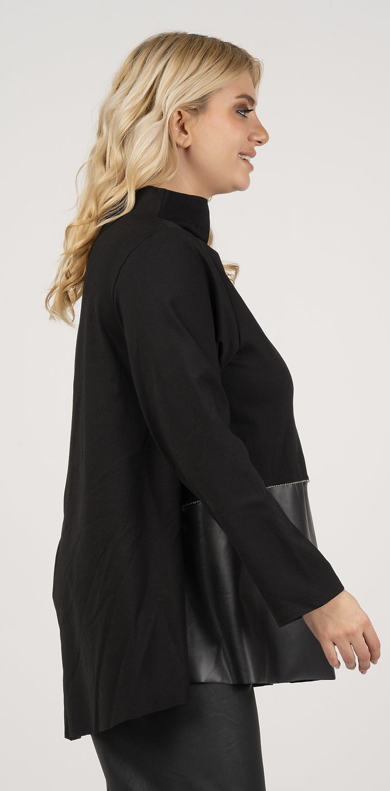 PLETHER/DIMONTE PANAL TOP - Black