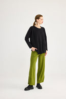 Alma Knit Jumper - Black