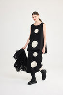 Solveig Woven Twinset - Black & Cream