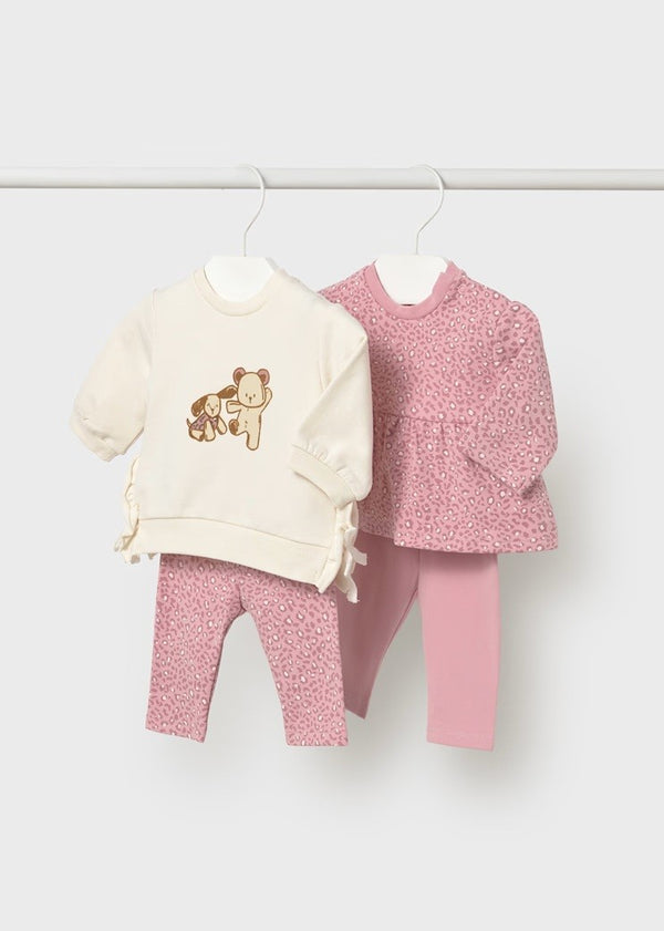 4 Piece Leggings Set - Orchid