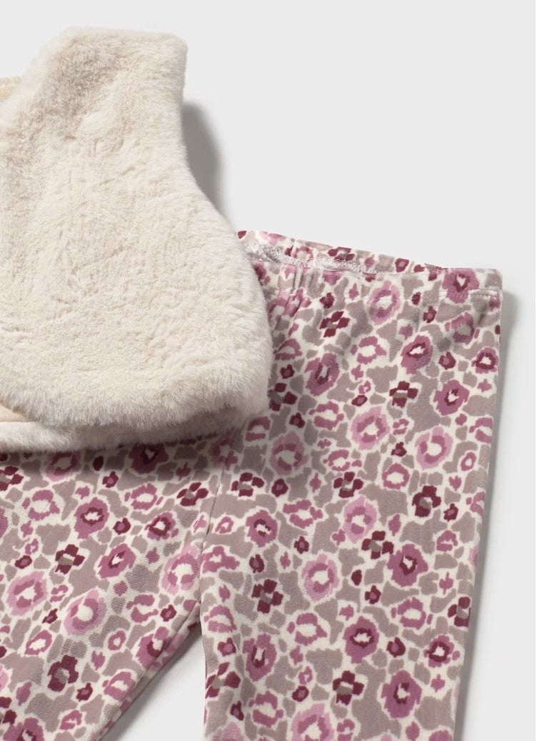 3 Piece Leggings Set - Crystal