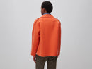 Short Double Breasted Coat - Orange