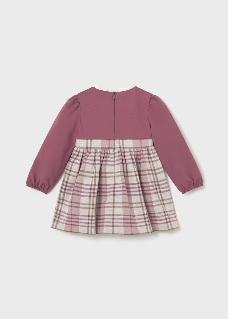 Plaid Dress - Rose