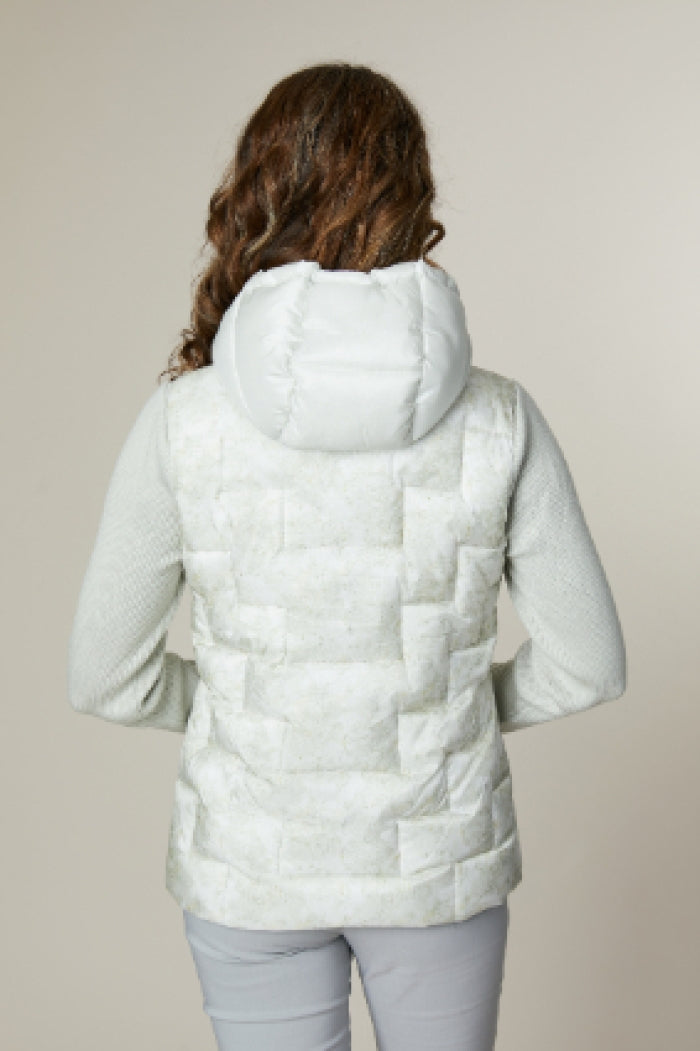 Short Print Jacket - Mint