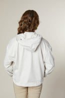 Short Plain Jacket - Cream