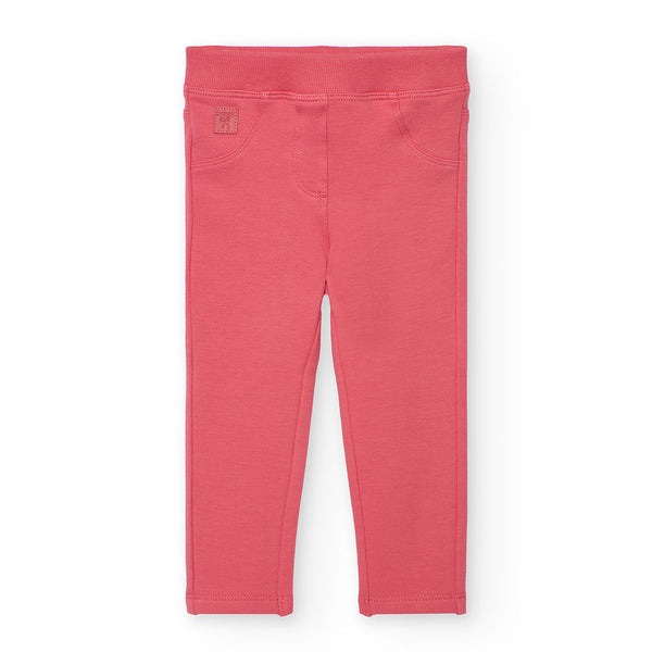 Fleece Basic Trousers - Hibiscus