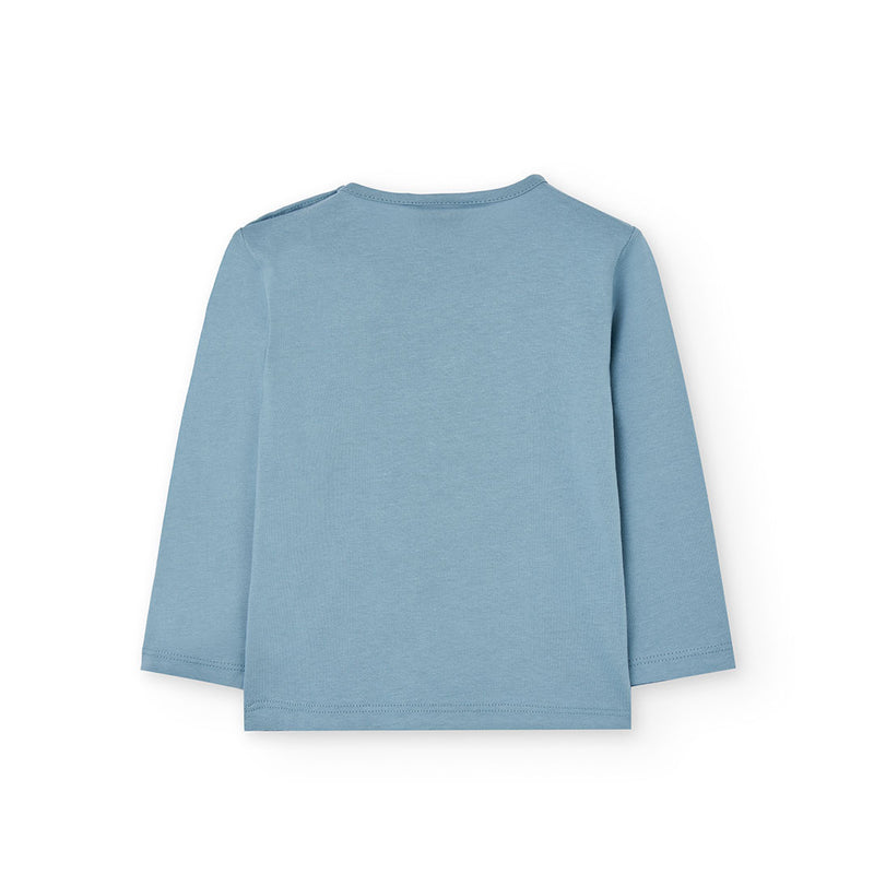 Knit Basic T-Shirt - Lake