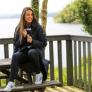 Alexia Padded Coat - Navy