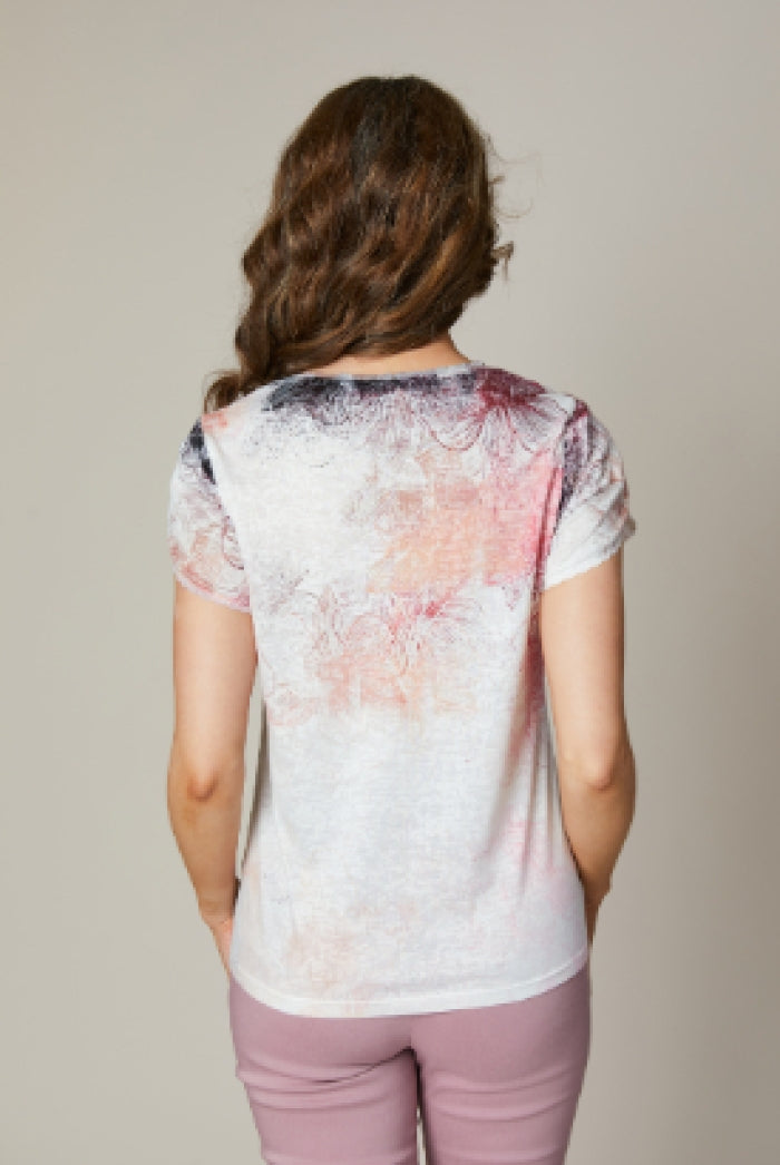 Short Sleeve Top - Pink