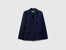 Classic Lined Jacket - Navy