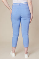 Crop Trousers - Light Blue