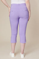 Crop Trousers - Lilac
