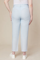 Crop Trousers - Light Blue
