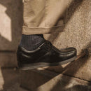 Event Waxy Moc Toe Shoe - Waxy Black