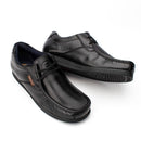 Event Waxy Moc Toe Shoe - Waxy Black