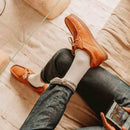 Event Waxy Moc Toe Shoe - Waxy Tan