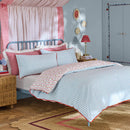 Treasure Stripe Duvet Cover Set - Red/Navy