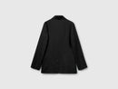 Linen Blazer - Black