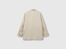 Linen Blazer - Beige