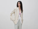Linen Blazer - Beige