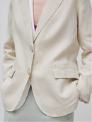 Linen Blazer - Beige