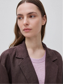 Linen Blazer - Brown
